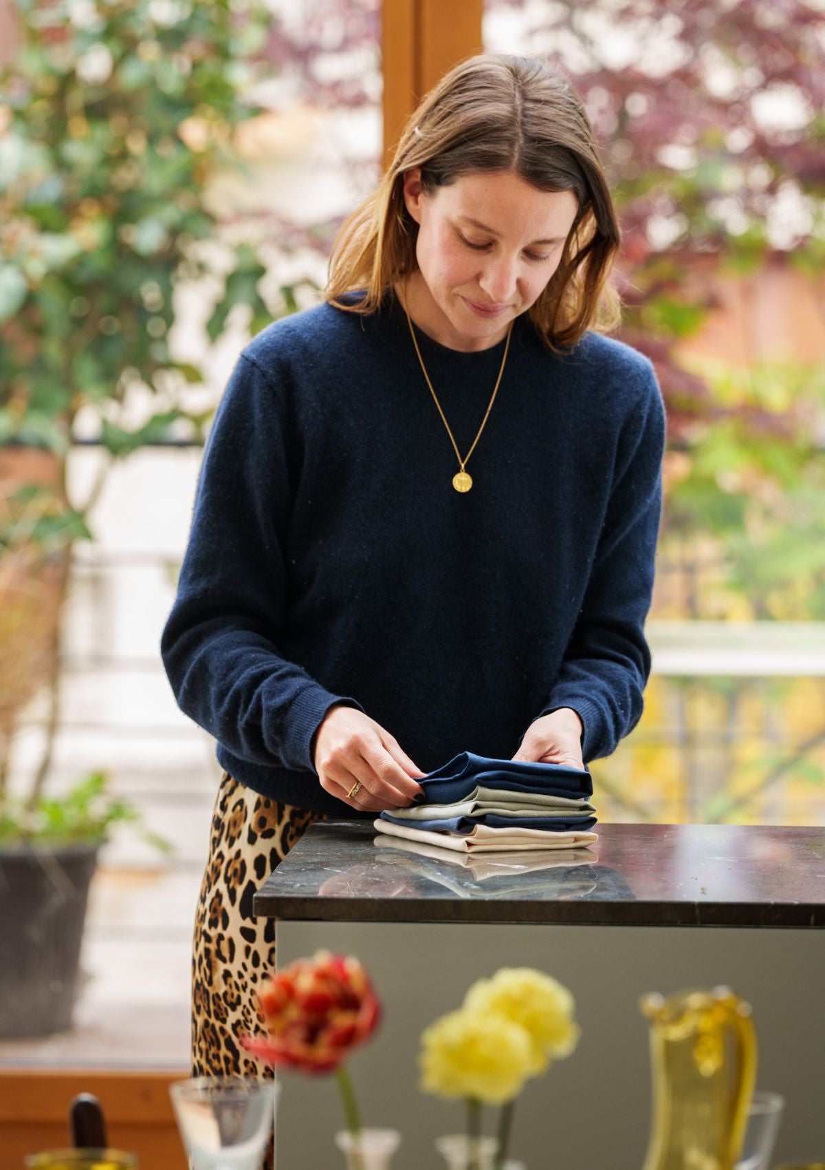A la table de Maud Bonnet à Colombes