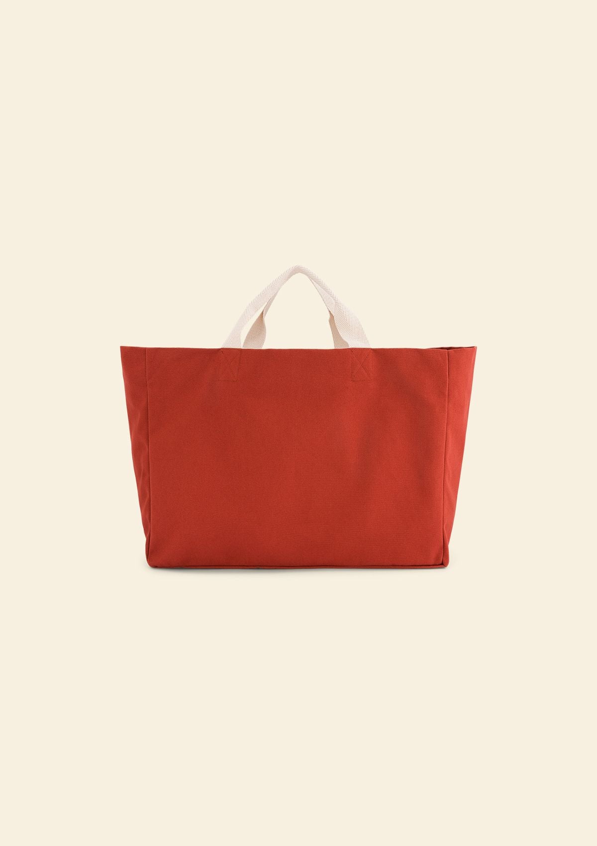Le cabas Ondes Rouge & Blanc