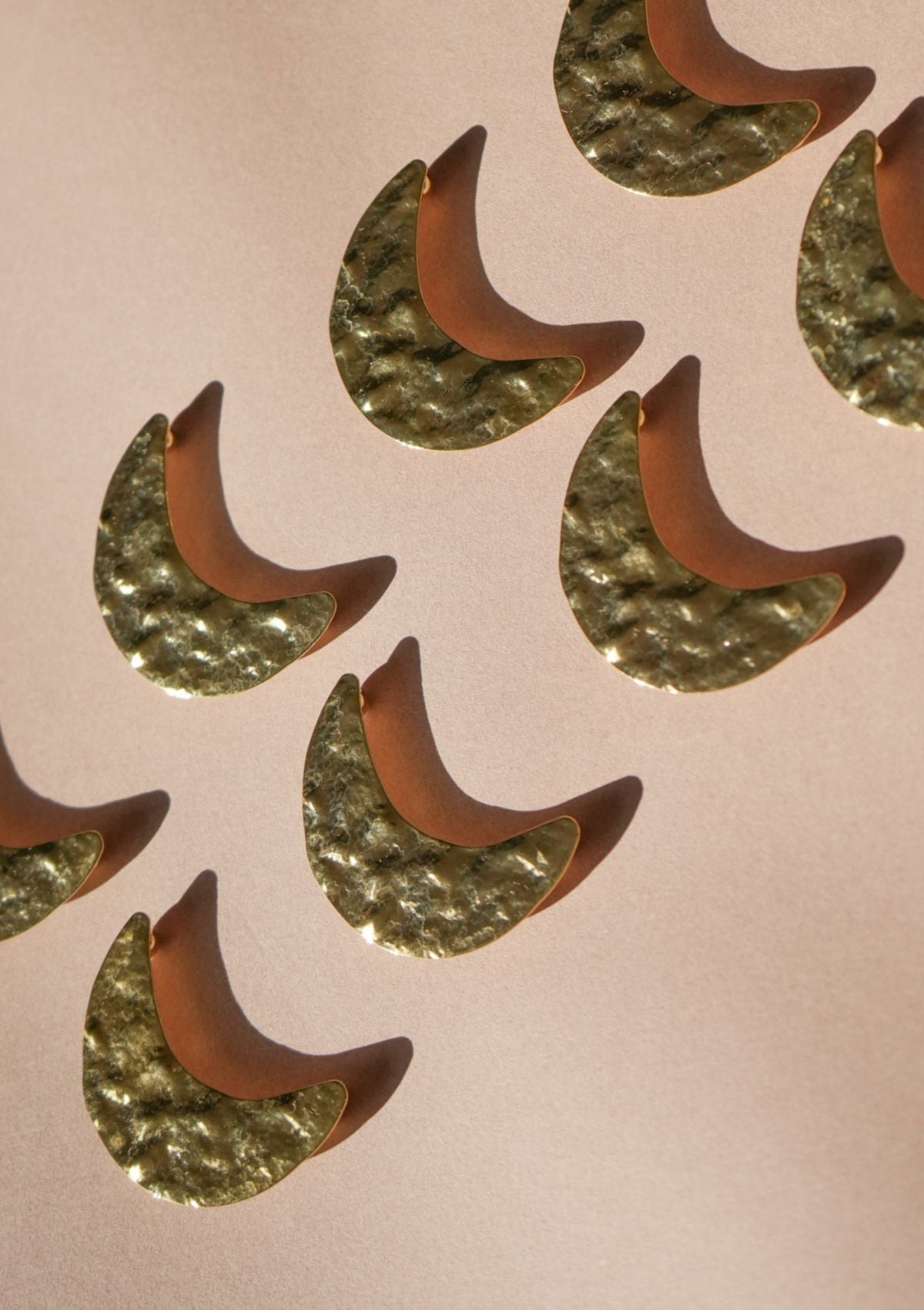 The Moon Gold Jewelry Knife Holder