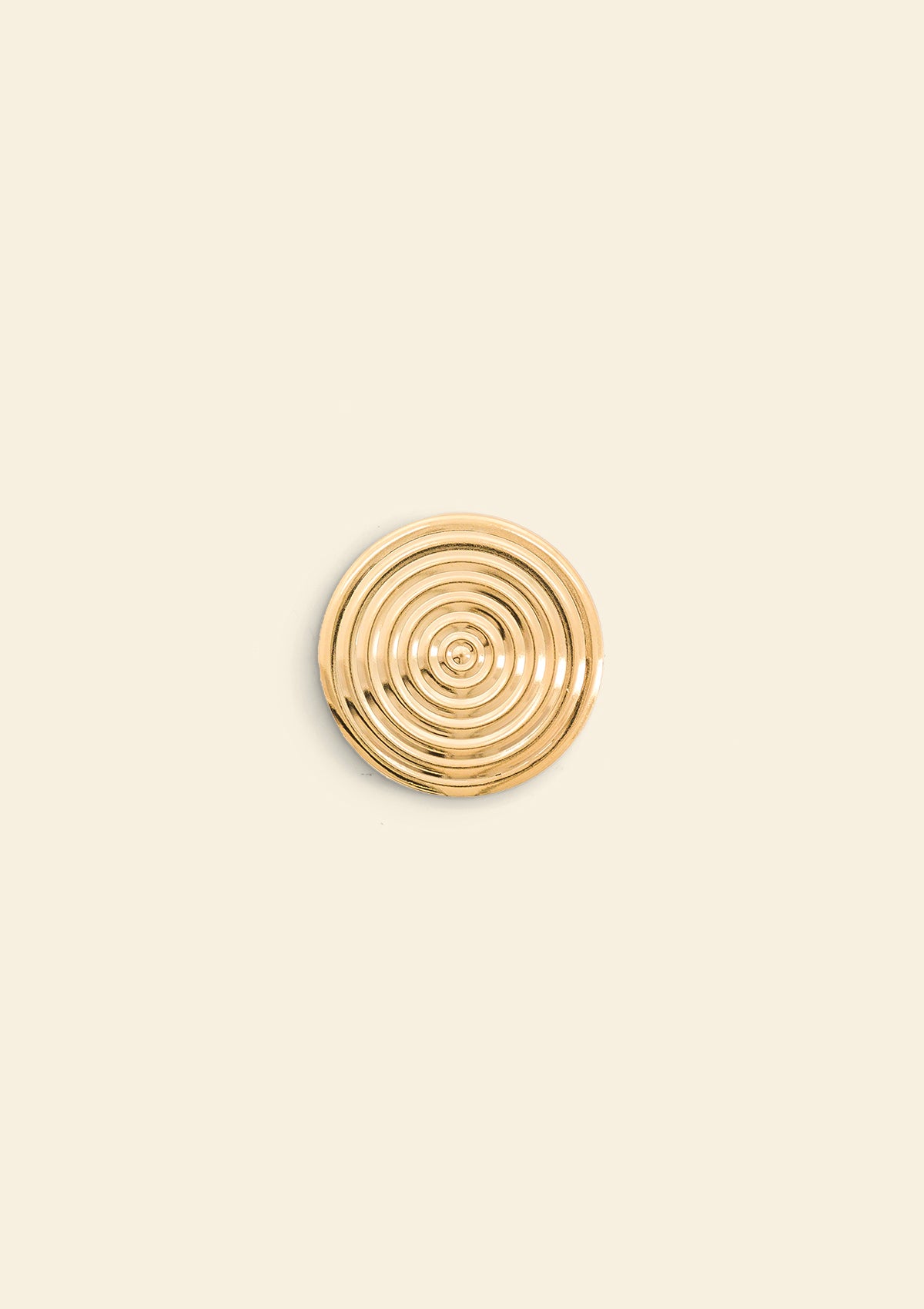 The Spirale gold jewelry knife holder