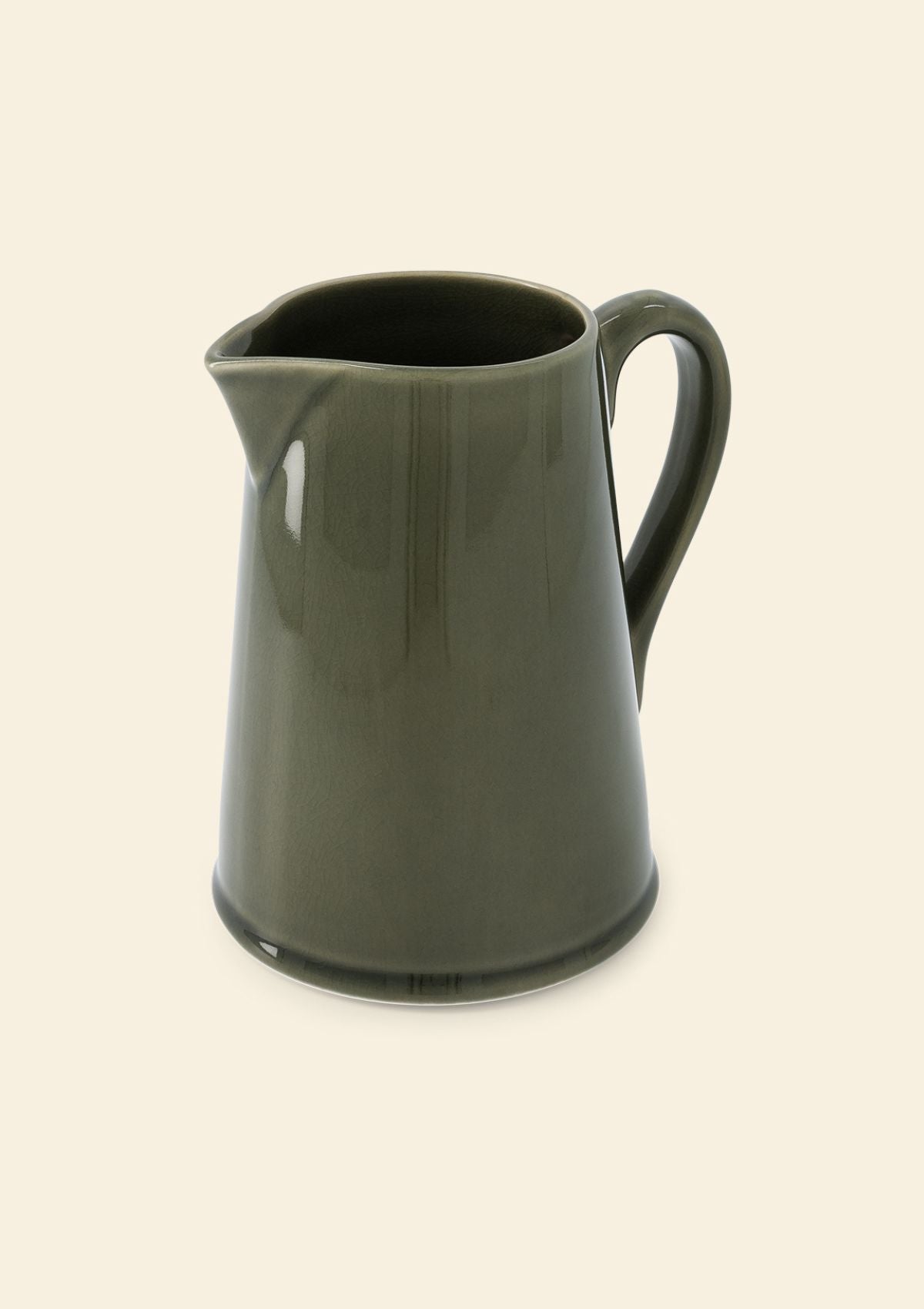 Jars x Tomète - green pitcher and ivory & pink coaster set