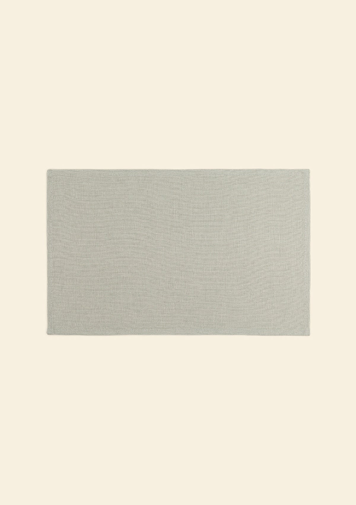 The water green linen placemat