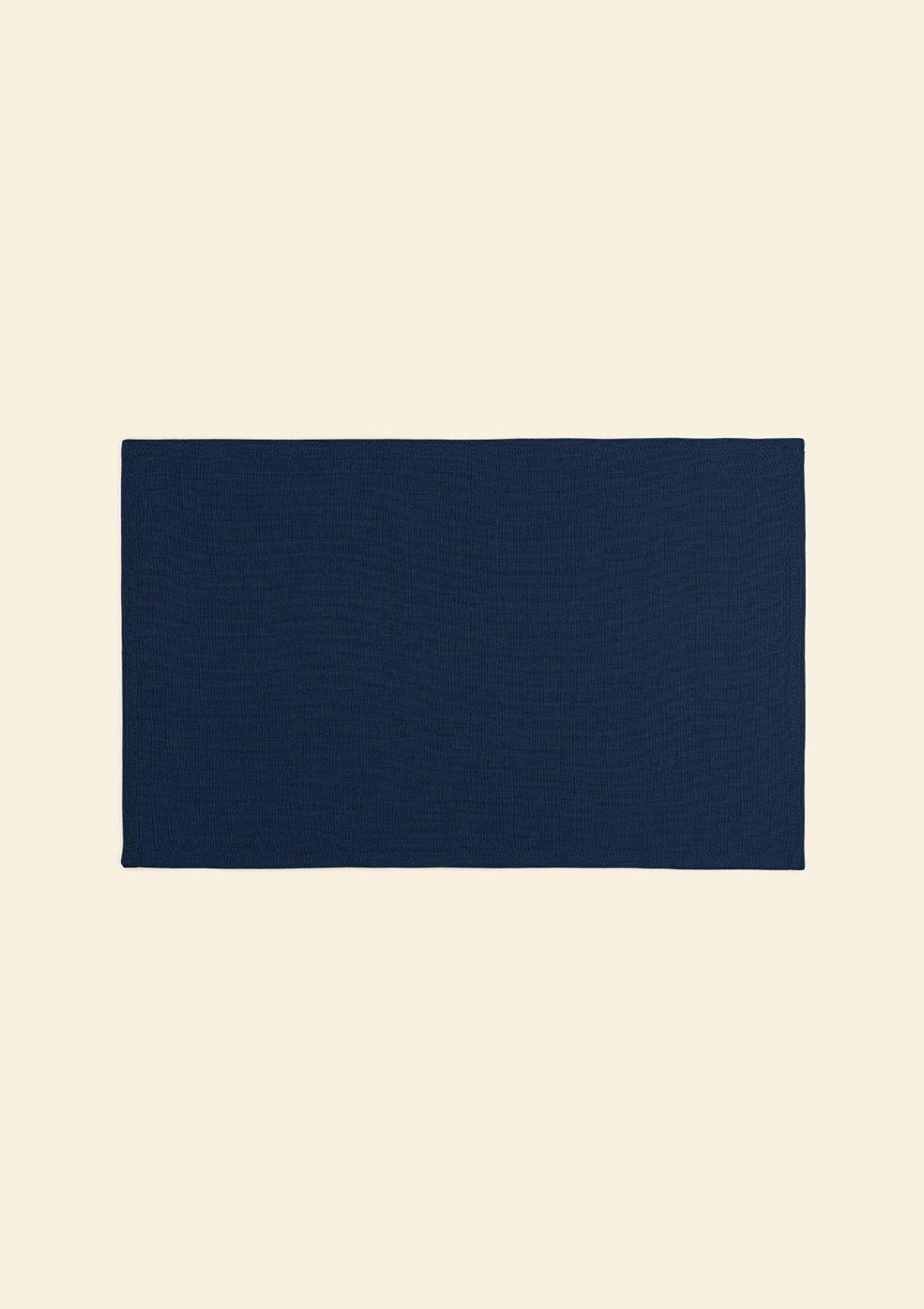 Mineral blue linen placemat