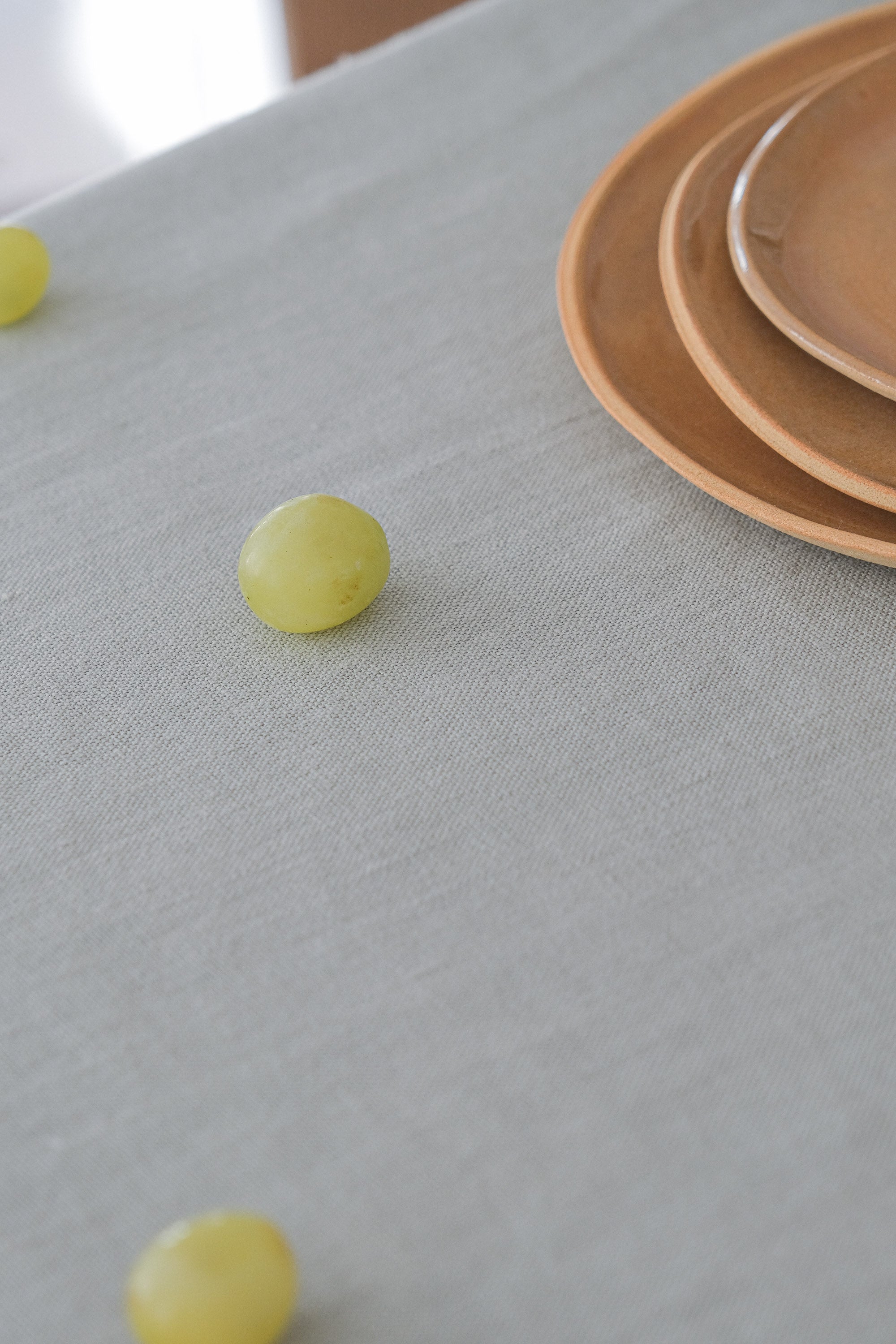 La nappe en lin Vert d'eau