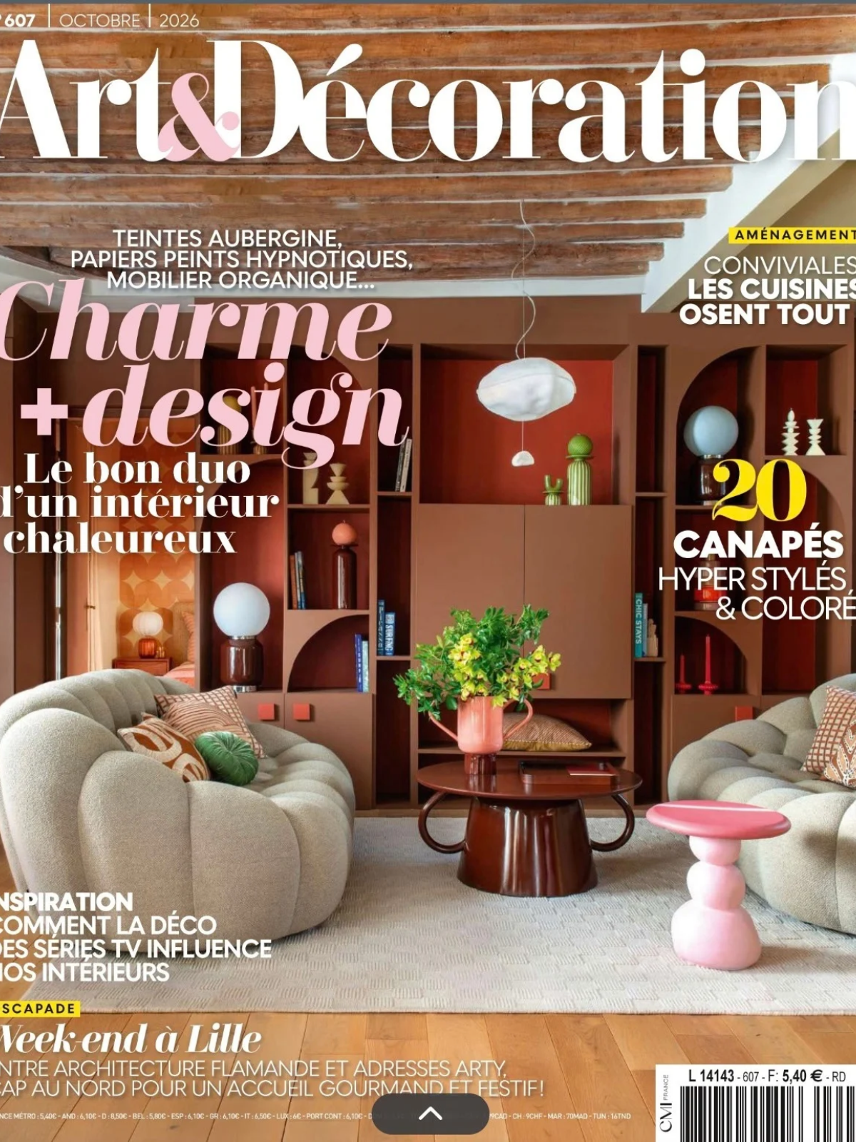 Tomète dans le Art & Décoration d'octobre 2026