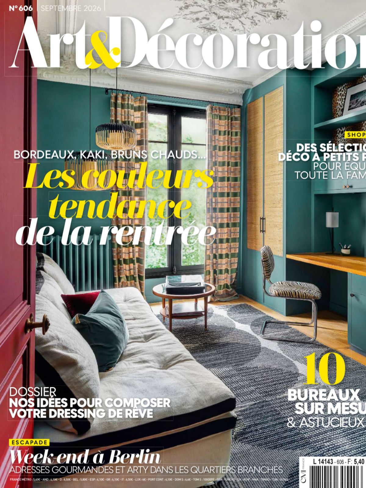 Tomète dans le Art & Décoration de septembre 2026