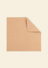 Customizable ivory thick linen napkin