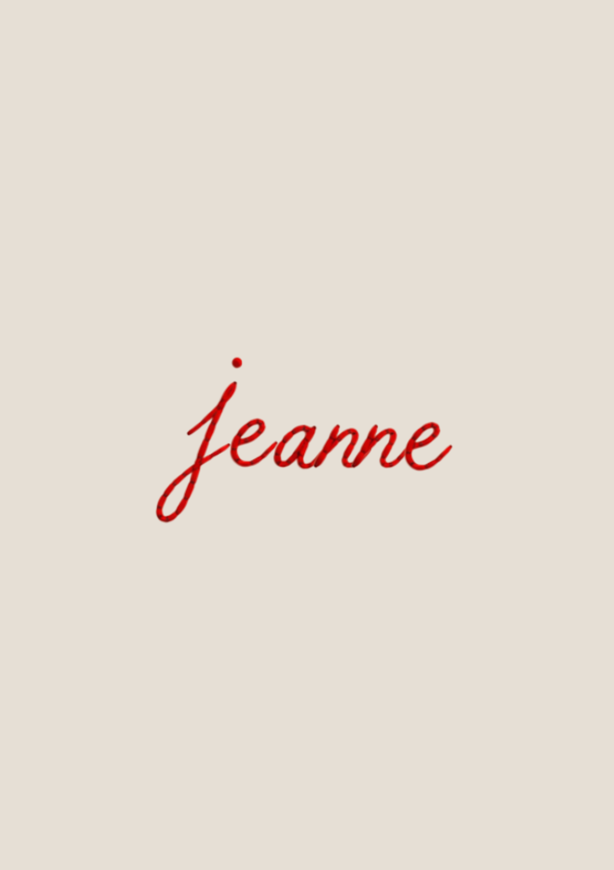 Personnalisation – Prénom
