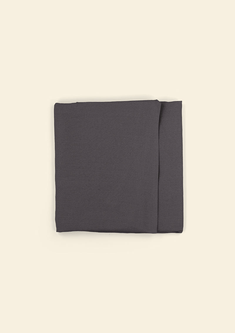 Thick linen tablecloth Ivory