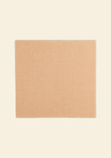 Customizable ivory thick linen napkin