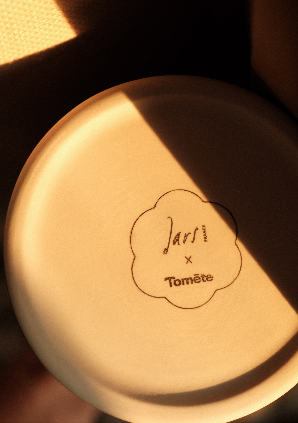 Jars x Tomète - coffret pichet rose et dessous de verre ivoire & vert