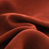 Thick linen tablecloth Terracotta