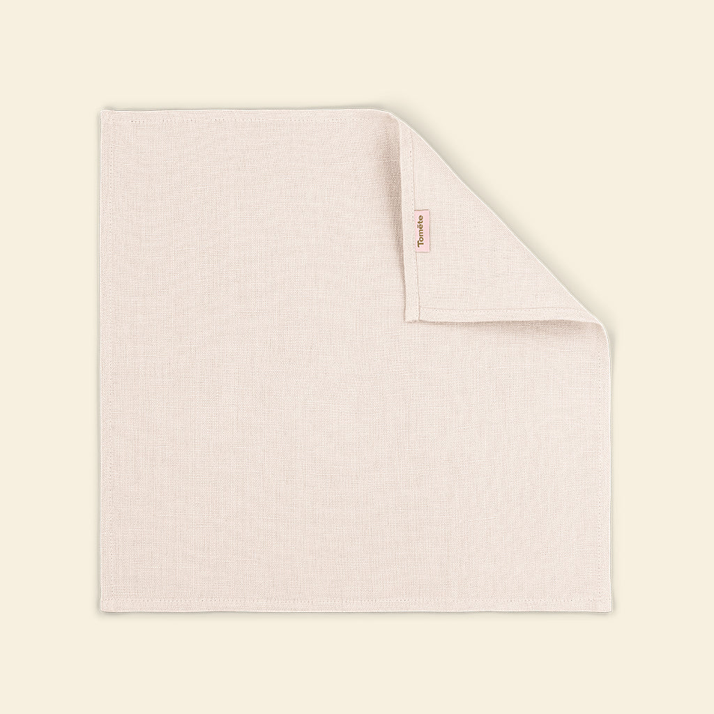 The Ivory linen napkin