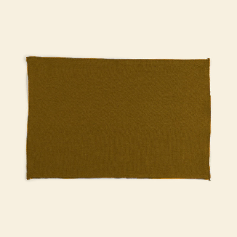 Thick linen placemats (set of 2) Khaki