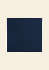 Mineral blue linen napkin