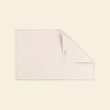 Customizable ivory thick linen placemat